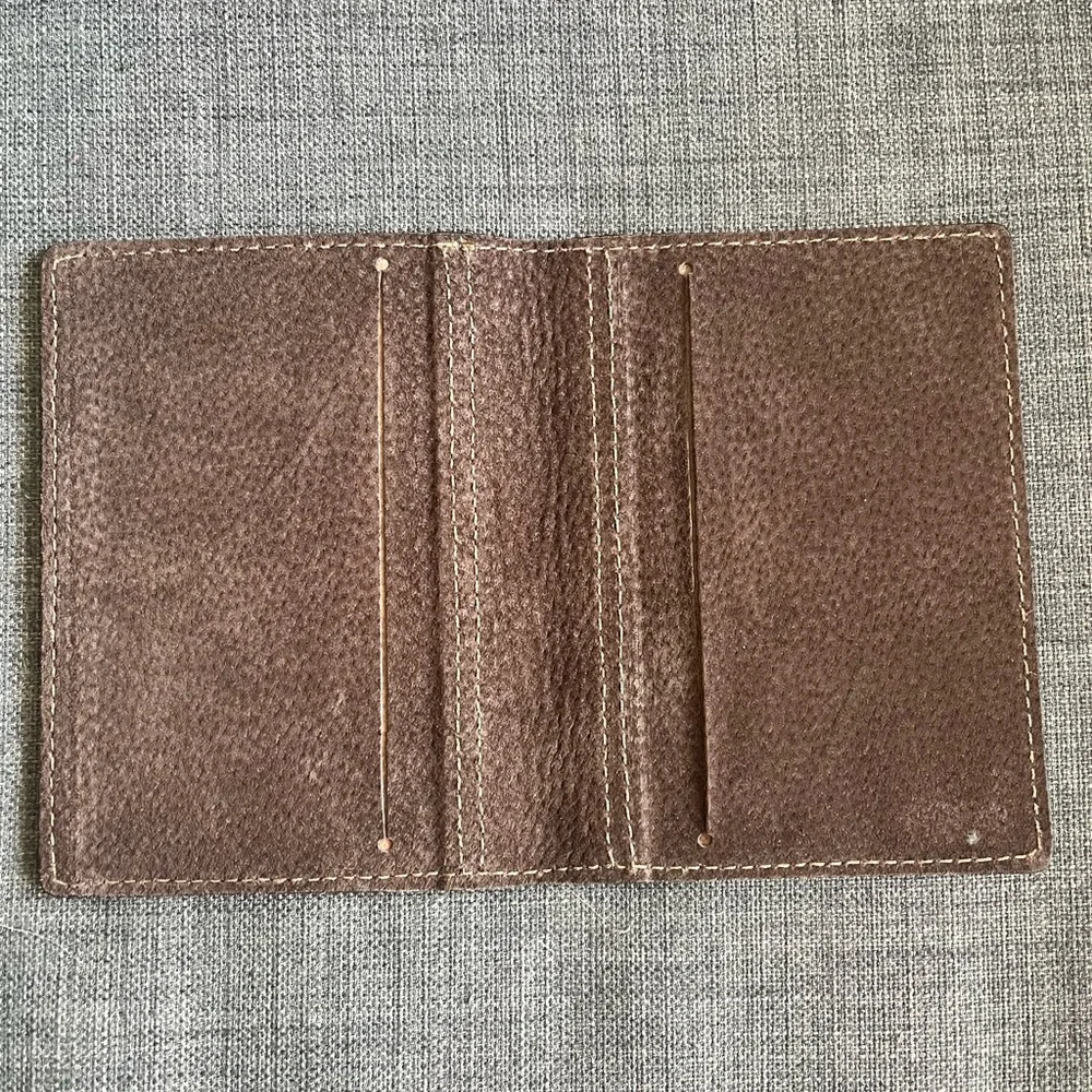 Extremely Rare Chic Sparrow A6 Folio Maverick Dark Brown TN Cover Leather New